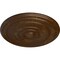 Ekena Millwork Carton Ceiling Medallion (For Canopies up to 3 3/4"), 17 3/4"OD x 1 3/8"P, Root Beer Crackle CM18CARBC - alternate 3
